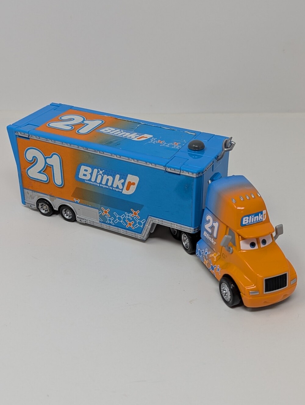 Disney Pixar Cars Movie Diecast Blinker Truck Semi Hauler